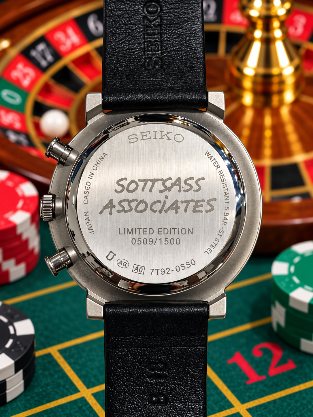 SEIKO × SOTTSASS ASSOCIATES – LIMITED EDITION 0509/1500