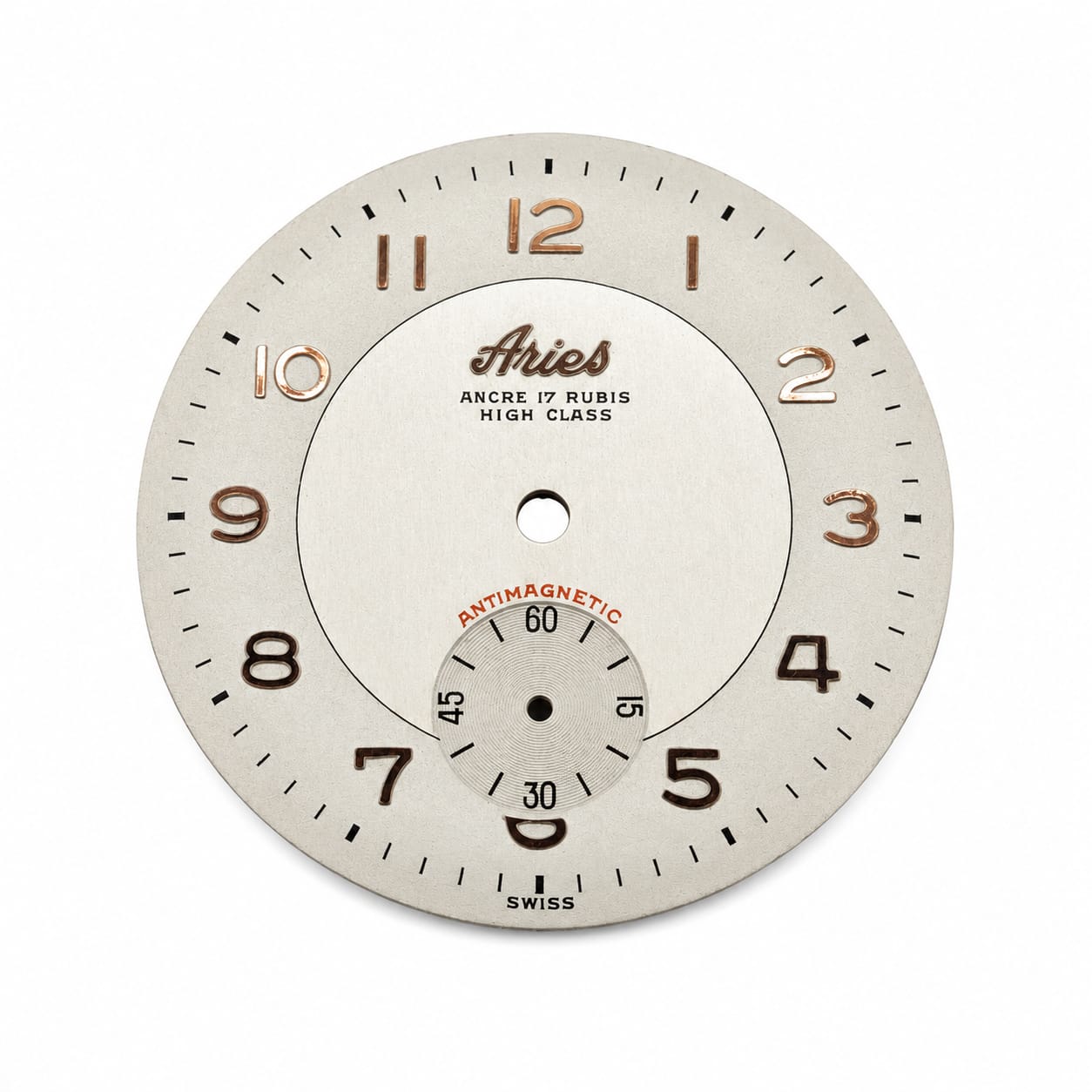 Cadran ARIES Swiss Made NOS