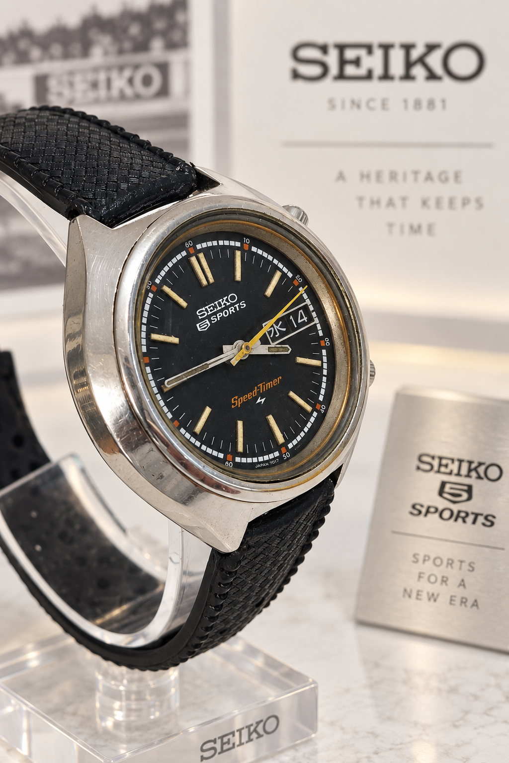 Seiko 5 Sports Speed-Timer 7015-7000 – Automatic Flyback Chronograph