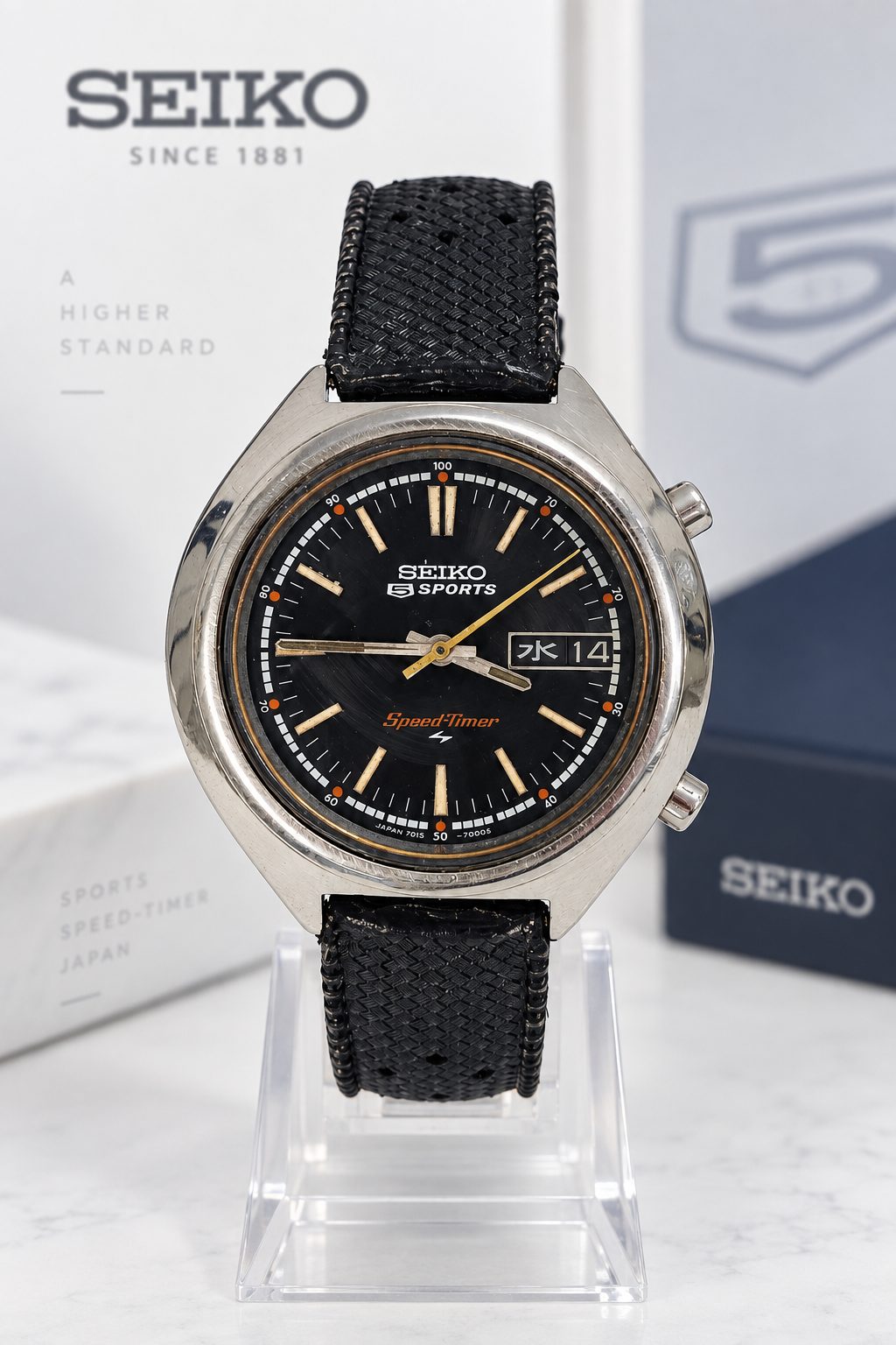 Seiko 5 Sports Speed-Timer 7015-7000 – Automatic Flyback Chronograph