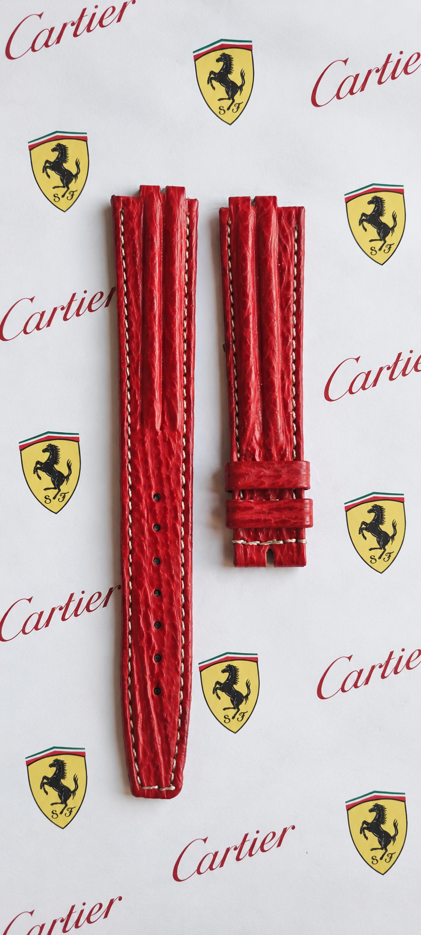 Curea Ferrari by Cartier – piele de rechin